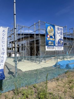 鉾田市に新築工事中のテクノストラクチャーの家